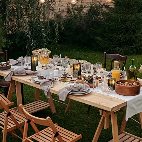 Outlet ⭐ Flickering Flameless Candles: LED Pillar Candles With Imitation Glass - Acrylic Battery Candles With Remote And Timer, Pack Of 3 (D:3" X H:4" 5" 6") & Gray… 🤩 8 Outlet ⭐ Flickering Flameless Candles: LED Pillar Candles With Imitation Glass - Acrylic Battery Candles With Remote And Timer, Pack Of 3 (D:3" X H:4" 5" 6") & Gray… 🤩 - Image 6