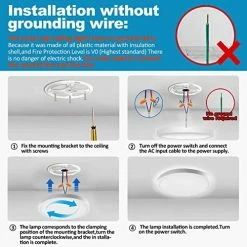 Coupon 🛒 Smart Ceiling Light Fixture 12Inch - 24W Smart Led Ceiling Light Ultra Thin Color Changing RGB Ceiling Light - App Control 2400lm 3000K-6500K Dimmable - 2.4GHzWi-Fi Compatible With Alexa Google Home 5.backlit Rgb 1pack 2800lm(white) ✔️ -Lighting & Ceiling Fans Shop 511vbDC83xL