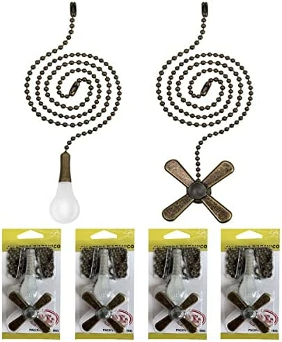 Best deal π Ceiling Fan Pull Chain, 2 Pieces 3mm Diameter Beaded Ball Fan Pull Chain, 12 Inches Fan Pulls Set With Connector (ORB) π 11 Best deal π Ceiling Fan Pull Chain, 2 Pieces 3mm Diameter Beaded Ball Fan Pull Chain, 12 Inches Fan Pulls Set With Connector (ORB) π - Image 9