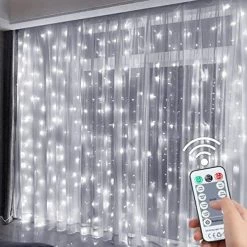 Top 10 💯 Fairy Curtain Lights For Bedroom 300 LED,SUWITU 🎄 Christmas String Lights USB Plug In 8 Modes Wall Hanging Twinkle Lights With Remote Control For In/Outdoor Wedding Party Backdrop Xmas Decor(9.8x9.8FT) Orange ✔️ -Lighting & Ceiling Fans Shop 512pbsVM6wL. AC