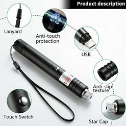Cheapest ⌛ Danigh-buy Long Range Green Laser Pointer High Power,[Material Upgrade] Laser Pointer Pen，[2000 Metres] Green Lazer Pointer Rechargeable For Hiking,Cat Laser Toy USB Charge 🧨 -Lighting & Ceiling Fans Shop 512wXAYuHIL