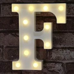 Hot Sale 😀 Pooqla LED Marquee Letter Lights Sign, Light Up Alphabet Letter For Home Party Wedding Decoration A 🥰 -Lighting & Ceiling Fans Shop 513446h2YiL. AC