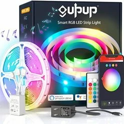 Cheap 🥰 100 FT LED Strip Lights,Rope Lights,Bluetooth APP Control,Color Changing Light Strip,Lights Sync With Music,para Cuarto,LED Lights For Bedroom 😍 -Lighting & Ceiling Fans Shop 513h1AOxy8S. AC