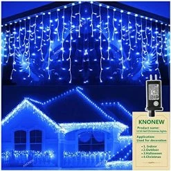 Best reviews of 😉 Christmas Lights Outdoor Decorations 400 LED 33ft 8 Modes Curtain Fairy String Light With 75 Drops, Clear Wire LED String Light Indoor Decor For Wedding Party Holiday ❄ Christmas Decorations Multicolor ✨ -Lighting & Ceiling Fans Shop 51441WEAXCL. AC