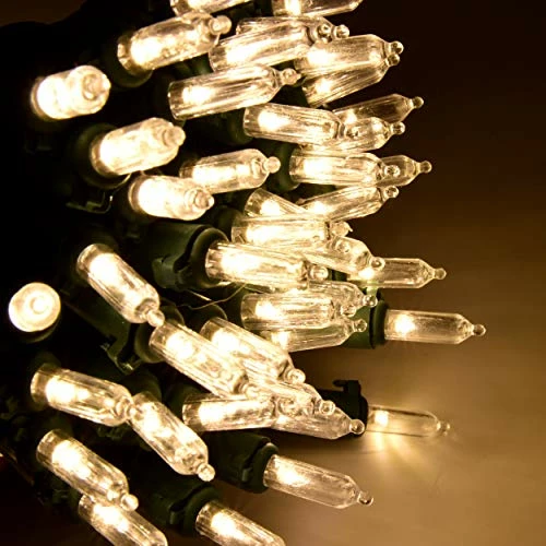 Wholesale 🥰 Christmas LED Lights, 100 Warm White String Lights For Indoor And Outdoor Decorative Use, Holiday And Tree Decor, Patio Hanging Lighting Decorations, Green Wire, 26.9 Ft, UL Certif 👏 5 Wholesale 🥰 Christmas LED Lights, 100 Warm White String Lights For Indoor And Outdoor Decorative Use, Holiday And Tree Decor, Patio Hanging Lighting Decorations, Green Wire, 26.9 Ft, UL Certif 👏 - Image 3