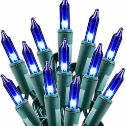 Cheapest 🛒 Clear 🎄 Christmas String Lights 100 Count 25 Feet Incandescent Bulb Mini Lights For Indoor Xmas Tree Garland 🥳 Birthday Wedding Party Festival Decoration, Green Wir 😍 -Lighting & Ceiling Fans Shop 516Lp2zpn3L. AC