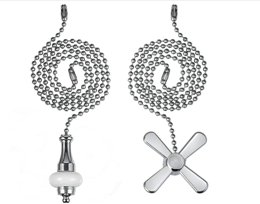 Best deal π Ceiling Fan Pull Chain, 2 Pieces 3mm Diameter Beaded Ball Fan Pull Chain, 12 Inches Fan Pulls Set With Connector (ORB) π 10 Best deal π Ceiling Fan Pull Chain, 2 Pieces 3mm Diameter Beaded Ball Fan Pull Chain, 12 Inches Fan Pulls Set With Connector (ORB) π - Image 8
