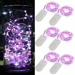 Coupon 🔥 6 Pack 7Feet Starry String Lights Waterproof Fairy String Lights 20 Micro Starry LEDs On Silvery Copper Wire CR2032 Batteries Included For Wedding Centerpiece Party 🎄 Christmas Table Decor Warm Whit 🔔 -Lighting & Ceiling Fans Shop 516RHEu08EL. AC