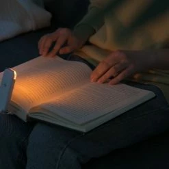 Flash Sale 💯 USB Rechargeable Book Reading Light 🔔 Christmas Gift, Warm White, Brightness Adjustable For Eye-Protection, LED Clip On Book Lights, Portable Bookmark Light For Reading In Bed, Car 🛒 -Lighting & Ceiling Fans Shop 519Vi7c2nZL