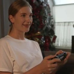 Hot Sale 🧨 Touch Table Lamps For Bedroom Nightstand - Bedside Lamps With USB-C USB-A Charging Ports White, 3 Way Dimmable Control Small Lamp Fabric Shade Silver Base For Bedroom, Office, Living Room, Reading 🎁 -Lighting & Ceiling Fans Shop 51AHvmsHYsL