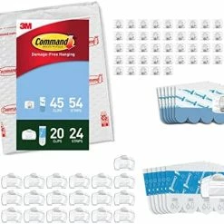 Best Pirce π₯ Outdoor Light Clips, Damage Free Hanging Light Clips With Adhesive Strips, Wall Clips For Hanging Outdoor π Christmas Decorations, Lights And Cables, 20 Clear Clips And 24 Command Strips π 23 Best Pirce π₯ Outdoor Light Clips, Damage Free Hanging Light Clips With Adhesive Strips, Wall Clips For Hanging Outdoor π Christmas Decorations, Lights And Cables, 20 Clear Clips And 24 Command Strips π -Lighting & Ceiling Fans Shop 51Av 7 WHRL. AC