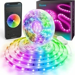 Cheapest 🛒 Smart LED Strip Lights, 16.4ft WiFi LED Light Strip Work With Alexa And Google Assistant, 16 Million Colors With App Control And Music Sync LED Lights For Bedroom, Kitchen, TV, Party, 🎄 Christmas 😉 -Lighting & Ceiling Fans Shop 51BjhQefv L. AC