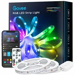 Hot Sale π₯ 32.8ft Color Changing LED Strip Lights, Bluetooth LED Lights With App Control, Remote, Control Box, 64 Scenes And Music Sync Lights For Bedroom, Room, Kitchen, Party, 2 Rolls Of 16.4ft π