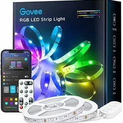 Hot Sale 🔥 32.8ft Color Changing LED Strip Lights, Bluetooth LED Lights With App Control, Remote, Control Box, 64 Scenes And Music Sync Lights For Bedroom, Room, Kitchen, Party, 2 Rolls Of 16.4ft 😀 -Lighting & Ceiling Fans Shop 51CWDFMv8PS. AC