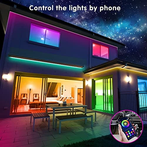 Outlet ✨ Led Strip Lights 130ft (2 Rolls Of 65ft) Smart Light Strips With App Control RGB Led Lights For Bedroom,Music Sync Color Changing Lights For Room Party ⌛ 3 Outlet ✨ Led Strip Lights 130ft (2 Rolls Of 65ft) Smart Light Strips With App Control RGB Led Lights For Bedroom,Music Sync Color Changing Lights For Room Party ⌛ - Image 2