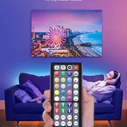 Top 10 🧨 100 Ft LED Lights For Bedroom With Remote Color Changing LED Strip Lights ✨ -Lighting & Ceiling Fans Shop 51EYzhdLIDL