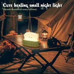 Hot Sale 👏 Desk Decor Toaster Lamp, Rechargeable Small Lamp With Smile Face Toast Bread Cute Toaster Shape Room Decor Night Light For Bedroom, Bedside, Living Room, Dining, Desk Decorations, Gift (Green) 🎁 -Lighting & Ceiling Fans Shop 51EbZXYmkXL