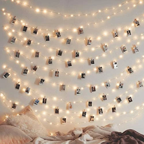 Brand new 🌟 200 LED 66 FT Copper String Lights Fairy String Lights 8 Modes LED String Lights USB Powered With Remote Control For 🎅 Christmas Tree Wedding Party Home Decoration, Warm Wh ✨ 10 Brand new 🌟 200 LED 66 FT Copper String Lights Fairy String Lights 8 Modes LED String Lights USB Powered With Remote Control For 🎅 Christmas Tree Wedding Party Home Decoration, Warm Wh ✨ - Image 8