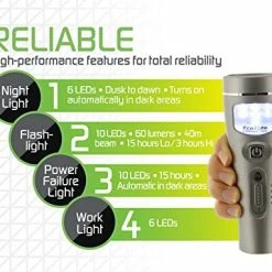 Cheap 🔔 4-in-1 Eco-I-Lite, 2 Pack – Emergency Flashlights, Night Light, Power Failure Light And Work Light – This Rechargeable LED Flashlight Is Perfect For Power Outages And Hurric 🔔 -Lighting & Ceiling Fans Shop 51GjfKeCZUL