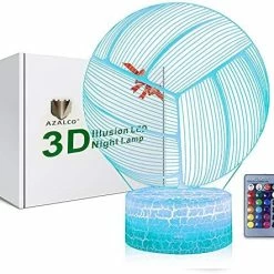 Flash Sale ❤️ 3D Illusion 🏀 Basketball Night Lamp 16 Color Change Touch White Crack Base Remote Control 🎂 Birthday Present Boys 👧 Girls Party Kids Home Decor Desk 🏀 Basketball Lover Teenager 🔔 Christmas Gifts Xmas Gift 🌟 -Lighting & Ceiling Fans Shop 51HBgVBcsvL. AC