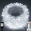Deals ❤️ 403ft 1000 LED String Lights Outdoor 🎄 Christmas Lights 8 Modes & Timer Fairy Light Plug In Waterproof LED String Lights For Xmas Yard Tree Wedding Party Holiday Decorations (Cool White) 🥰 -Lighting & Ceiling Fans Shop 51Hb2JpKEeL