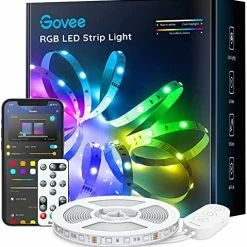 Hot Sale 🔥 32.8ft Color Changing LED Strip Lights, Bluetooth LED Lights With App Control, Remote, Control Box, 64 Scenes And Music Sync Lights For Bedroom, Room, Kitchen, Party, 2 Rolls Of 16.4ft 😀 -Lighting & Ceiling Fans Shop 51HcR0hw 5S. AC