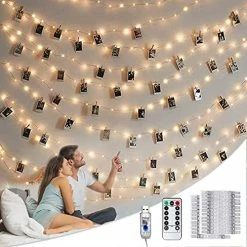 Hot Sale 👏 Photo Clip String Light - 33Ft 100LED Fairy Lights With Clips For Pictures, Photo Lights With 50 Clear Clips For Dorm Bedroom Wall/Wedding Décor 😉 -Lighting & Ceiling Fans Shop 51I3WzUqlwL. AC