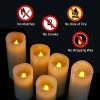 New ✔️ Flameless Flickering Battery Operated Candles 4" 5" 6" 7" 8" 9" Set Of 9 Ivory Real Wax Pillar LED Candles With 10-Key Remote And Cycling 24 Hours Timer (Ivory 9 Pack) 🧨 -Lighting & Ceiling Fans Shop 51JHn2N2f2L