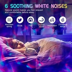 New 🤩 Galaxy Projector For Bedroom, White Noise Galaxy Light, Remote Timer Star Projector, Bluetooth Music Night Light Projector For Kids Teen Adult Bedroom Decor Hlx2.0 🌟 -Lighting & Ceiling Fans Shop 51JVCCEpTkL