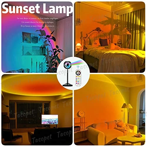 Discount π― Sunset Lamp Projector Sunset Projection Lamp Sunset Light With Remote Mood Lighting UFO Sunset Lamps Rainbow Night Light Colorful Sunlight Lamp Led Multiple Colors Changing For Home Bedroom Multicolored π₯ 5 Discount π― Sunset Lamp Projector Sunset Projection Lamp Sunset Light With Remote Mood Lighting UFO Sunset Lamps Rainbow Night Light Colorful Sunlight Lamp Led Multiple Colors Changing For Home Bedroom Multicolored π₯ - Image 3