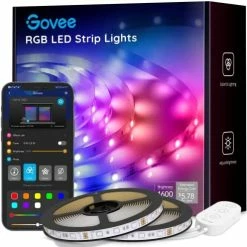 Cheapest 🛒 Smart LED Strip Lights, 16.4ft WiFi LED Light Strip Work With Alexa And Google Assistant, 16 Million Colors With App Control And Music Sync LED Lights For Bedroom, Kitchen, TV, Party, 🎄 Christmas 😉 -Lighting & Ceiling Fans Shop 51JYvKXzQQL. AC