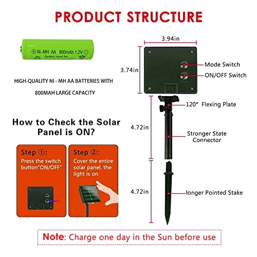 Promo 𧨠2 Pack Solar String Lights Outdoor, 39.4 FT 120 LED Solar Powered Waterproof Fairy Lights 8 Modes, Copper Wire Lights For π
Christmas Patio Party Tree Yard Decoration (Warm White) π€© 8 Promo 𧨠2 Pack Solar String Lights Outdoor, 39.4 FT 120 LED Solar Powered Waterproof Fairy Lights 8 Modes, Copper Wire Lights For π
Christmas Patio Party Tree Yard Decoration (Warm White) π€© - Image 6