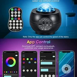 Brand new β Star Projector Galaxy Projector, Happy π Birthday Decorations Gift Night Light With Remote Nebula Starry Light Projector Twinkling Ceiling Stars Projection For Home Gaming Bedroom Kids Room Decor Light π 17 Brand new β Star Projector Galaxy Projector, Happy π Birthday Decorations Gift Night Light With Remote Nebula Starry Light Projector Twinkling Ceiling Stars Projection For Home Gaming Bedroom Kids Room Decor Light π -Lighting & Ceiling Fans Shop 51KwiNfD0LL