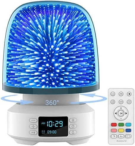Deals π― Night Light Bluetooth Speaker - 360Β° Rotation 3D Glass Starry NightLight With Alarm Clock, 7 Color Changing Dimmable Table Lamp For Bedroom, β Christmas Gifts Idea For Teen Boys π§ Girls Baby 360 Rotation 3d Glass Starry Night Light β 9 Deals π― Night Light Bluetooth Speaker - 360Β° Rotation 3D Glass Starry NightLight With Alarm Clock, 7 Color Changing Dimmable Table Lamp For Bedroom, β Christmas Gifts Idea For Teen Boys π§ Girls Baby 360 Rotation 3d Glass Starry Night Light β - Image 7
