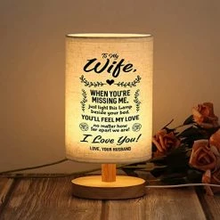 Cheap 🔥 Daughter Gifts From Dad - Gifts For Daughter，Birthday Gifts For Daughter Adult，Father To Daughter Gifts Fabric Wooden Lamp Of Bedroom For 🔔 Christmas 🎂 Birthday Anniversary Wedding Graduation Gift Dear Dad 🔥 -Lighting & Ceiling Fans Shop 51LUA9D4LL. AC
