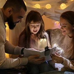 Brand new ⭐ 14 LED Rechargeable Book-Light For Reading At Night In Bed, Warm/White Reading Light With Clamp, 180° Adjustable Mini Clip On Light, Lightweight Eye Care Book Light Perfect For Readers & Kids With Adapter&case-blac 🧨 -Lighting & Ceiling Fans Shop 51LXtinsHCL