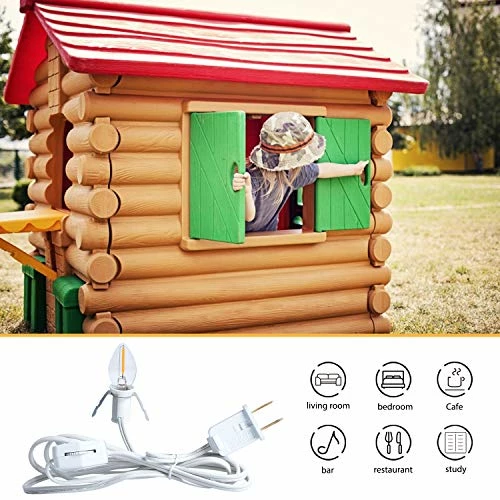 Flash Sale ๐ Accessory Cord With One LED Light Bulb - 6 Feet UL-Listed White Cord With On/Off Switch Plugs - Perfect For Holiday Decorations And Craft Projects, 2 Pack โ 7 Flash Sale ๐ Accessory Cord With One LED Light Bulb - 6 Feet UL-Listed White Cord With On/Off Switch Plugs - Perfect For Holiday Decorations And Craft Projects, 2 Pack โ - Image 5