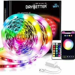 Best Sale 🌟 Smart WiFi Led Lights 100ft, Tuya App Controlled Led Strip Lights, Work With Alexa And Google Assistant, Timer Schedule Led Lights Strip, Color Changing Led Lights For Bedroom Party Kitchen Multicolor ⌛ 20 Best Sale 🌟 Smart WiFi Led Lights 100ft, Tuya App Controlled Led Strip Lights, Work With Alexa And Google Assistant, Timer Schedule Led Lights Strip, Color Changing Led Lights For Bedroom Party Kitchen Multicolor ⌛ -Lighting & Ceiling Fans Shop 51OgJlEc43L. AC