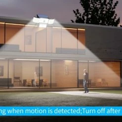 Outlet ⌛ Solar Outdoor Lights, 250 LED Motion Sensor Lights, 3 Modes IP68 Waterproof Solar Motion Lights For Yard Patio Garden Pathway Porch, 2Pack ✔️ 15 Outlet ⌛ Solar Outdoor Lights, 250 LED Motion Sensor Lights, 3 Modes IP68 Waterproof Solar Motion Lights For Yard Patio Garden Pathway Porch, 2Pack ✔️ -Lighting & Ceiling Fans Shop 51OwBSDdQ6L