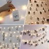 Hot Sale 👏 Photo Clip String Light - 33Ft 100LED Fairy Lights With Clips For Pictures, Photo Lights With 50 Clear Clips For Dorm Bedroom Wall/Wedding Décor 😉 -Lighting & Ceiling Fans Shop 51OwaQXmwHL