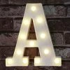 Hot Sale 😀 Pooqla LED Marquee Letter Lights Sign, Light Up Alphabet Letter For Home Party Wedding Decoration A 🥰 -Lighting & Ceiling Fans Shop 51PsXeQd9QL