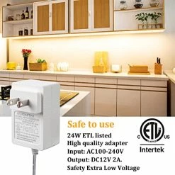 Discount π Under Cabinet LED Lighting Kit, 6 PCS LED Strip Lights With Remote Control Dimmer And Adapter, Dimmable For Kitchen Cabinet,Counter,Shelf,TV Back,Showcase 2700K Warm White,Bright 1500lm,Timing β¨ 15 Discount π Under Cabinet LED Lighting Kit, 6 PCS LED Strip Lights With Remote Control Dimmer And Adapter, Dimmable For Kitchen Cabinet,Counter,Shelf,TV Back,Showcase 2700K Warm White,Bright 1500lm,Timing β¨ -Lighting & Ceiling Fans Shop 51PtRBbJzwL
