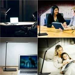 Buy π LED Desk Lamp, Touch Control Desk Lamp With 3 Levels Brightness, Dimmable Office Lamp With Adjustable Arm, Foldable Table Desk Lamp For Table Bedroom Bedside Office Study, 5000K, 8W, Black π₯° 13 Buy π LED Desk Lamp, Touch Control Desk Lamp With 3 Levels Brightness, Dimmable Office Lamp With Adjustable Arm, Foldable Table Desk Lamp For Table Bedroom Bedside Office Study, 5000K, 8W, Black π₯° -Lighting & Ceiling Fans Shop 51R7rcqJHcL