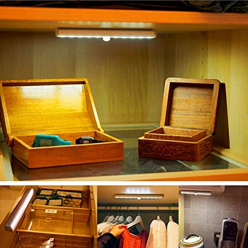Brand new ⌛ Stick-on Anywhere Portable Little Light Wireless LED Under Cabinet Lights 10-LED Motion Sensor Activated Night Light Build In Rechargeable Battery Magnetic Tap Lights For Closet, Cabinet 🎉 6 Brand new ⌛ Stick-on Anywhere Portable Little Light Wireless LED Under Cabinet Lights 10-LED Motion Sensor Activated Night Light Build In Rechargeable Battery Magnetic Tap Lights For Closet, Cabinet 🎉 - Image 4