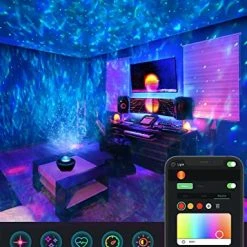 Best Sale 🌟 Star Projector Galaxy Night Light Projector, With Remote Control&Music Speaker, Voice Control&Timer, Starry Light Projector For Baby Kids Adults Bedroom/Decoration/Birthday/Party Black 2.0 😀 -Lighting & Ceiling Fans Shop 51SqqU7QiXL