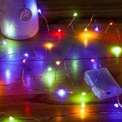 Best Sale 🤩 Fairy Lights Battery Operated, 1 Pack Mini 3*AAA Battery Powered Copper Wire Led Starry String Lights Firefly Lights For Bedroom, 🔔 Christmas, Parties, Decoration (5m/16ft Warm White) 😉 -Lighting & Ceiling Fans Shop 51TieuySR2L. AC