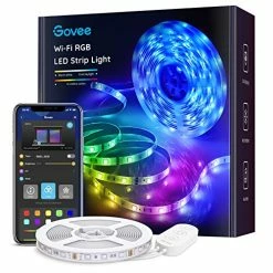 Cheapest ๐ Smart LED Strip Lights, 16.4ft WiFi LED Light Strip Work With Alexa And Google Assistant, 16 Million Colors With App Control And Music Sync LED Lights For Bedroom, Kitchen, TV, Party, ๐ Christmas ๐