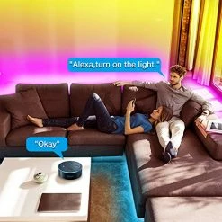 Best Sale 🌟 Smart WiFi Led Lights 100ft, Tuya App Controlled Led Strip Lights, Work With Alexa And Google Assistant, Timer Schedule Led Lights Strip, Color Changing Led Lights For Bedroom Party Kitchen Multicolor ⌛ 16 Best Sale 🌟 Smart WiFi Led Lights 100ft, Tuya App Controlled Led Strip Lights, Work With Alexa And Google Assistant, Timer Schedule Led Lights Strip, Color Changing Led Lights For Bedroom Party Kitchen Multicolor ⌛ -Lighting & Ceiling Fans Shop 51UwK0TH7XL