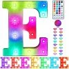 Best reviews of 🥰 Colorful Light Up Letters Led Marquee Letter Lights With Remote 18 Colors Letters With Lights For Wedding 🥳 Birthday Party Lamp ❄ Christmas Home Bar Decoration - Diamond Design Battery Powered - E 😍