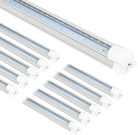 Wholesale π 4FT LED Shop Light, V Shape Integrated T8 LED Tube Light, 5200LM, 40W, 6500K Super Bright White,high Output Linkable Shop Lights W/ Built-in ON/Off Switch For Warehouse, ETL, 10 Pac π 13 Wholesale π 4FT LED Shop Light, V Shape Integrated T8 LED Tube Light, 5200LM, 40W, 6500K Super Bright White,high Output Linkable Shop Lights W/ Built-in ON/Off Switch For Warehouse, ETL, 10 Pac π - Image 11